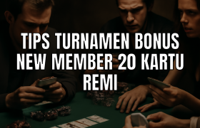 Tips Turnamen Bonus New Member 20 Kartu Remi